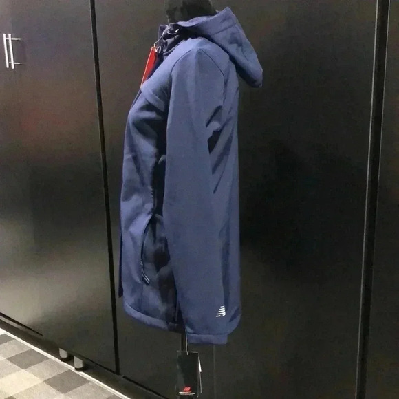 New Balance Anorak Soft Shell Wind/water resistant,hood,fleece lined,stretch - Picture 4 of 14